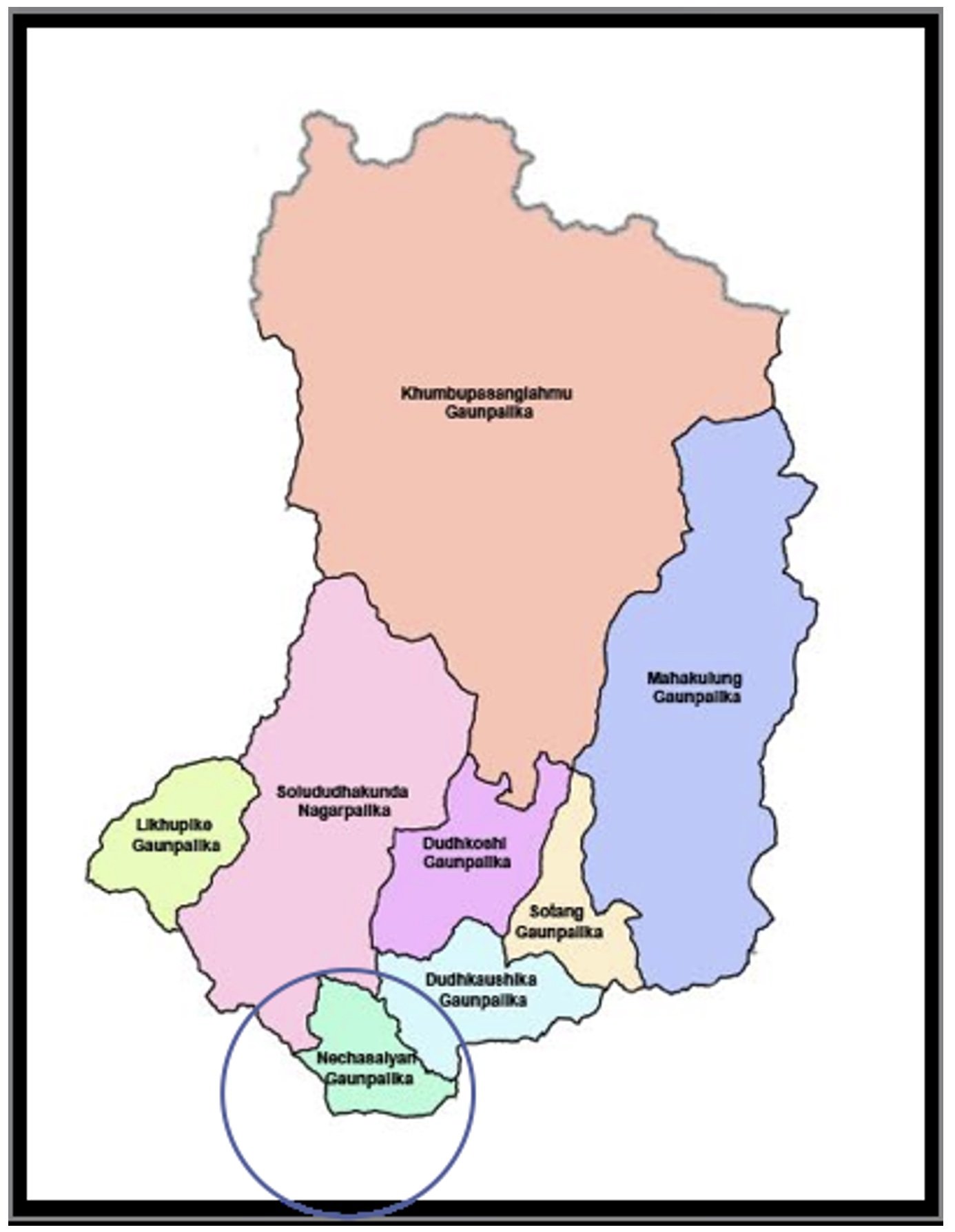 district